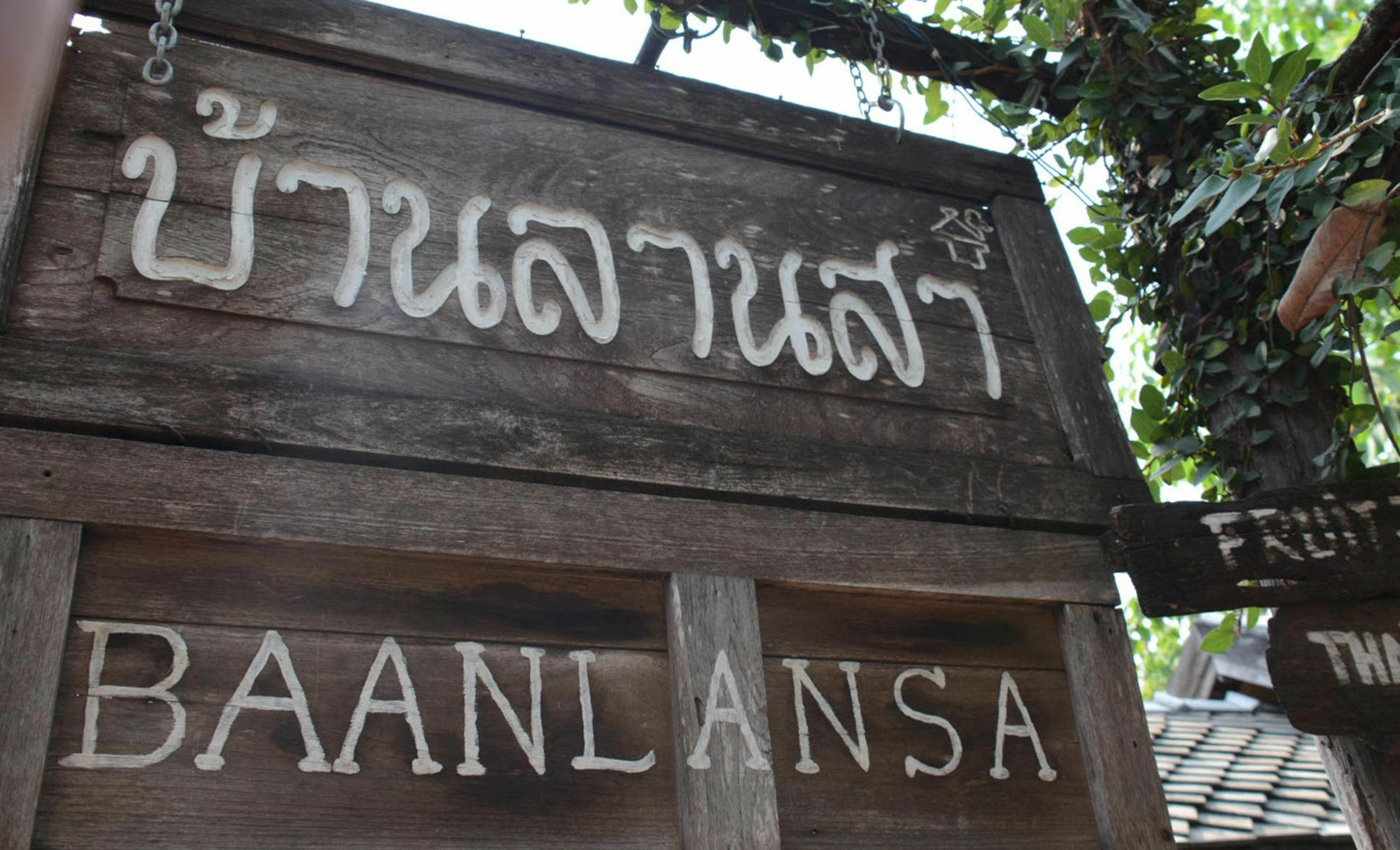 Baanlansa Bed&Bar Hotell Chiang Mai Eksteriør bilde